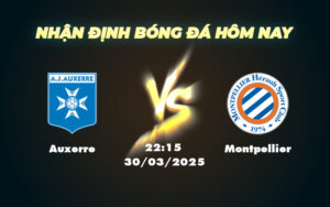 auxerre montpellier 30 03 ligue 1